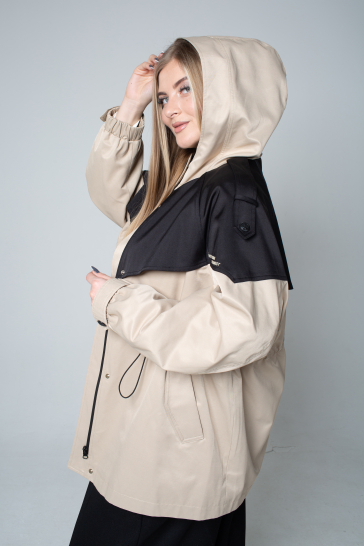 Куртка-парка (бежевая)