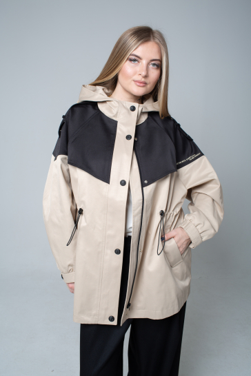 Куртка-парка (бежевая)