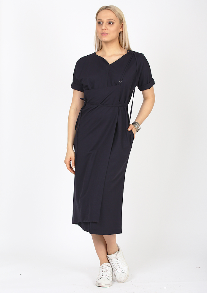 Платье женское Река Ли тёмно синий