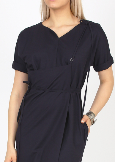 Платье женское Река Ли тёмно синий