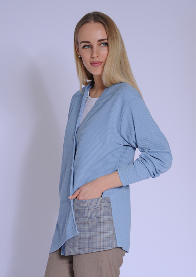 Жакет Аккорд голубой