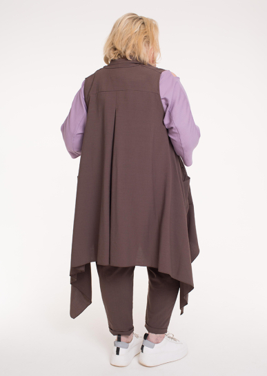 Накидка Пагода шоколад