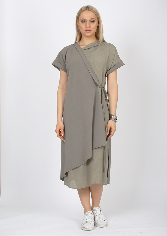 Платье Тигуани оливковый