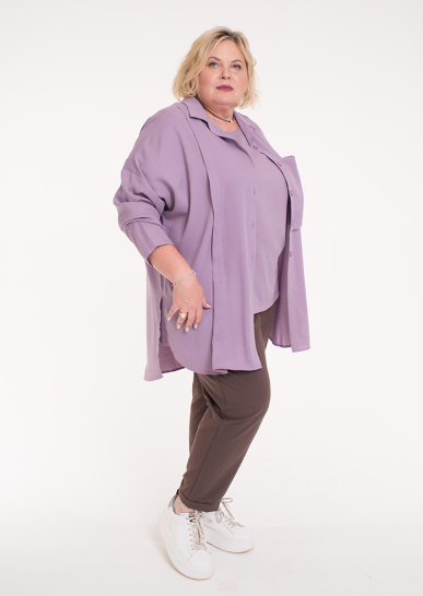 Рубашка Жасмин лаванда