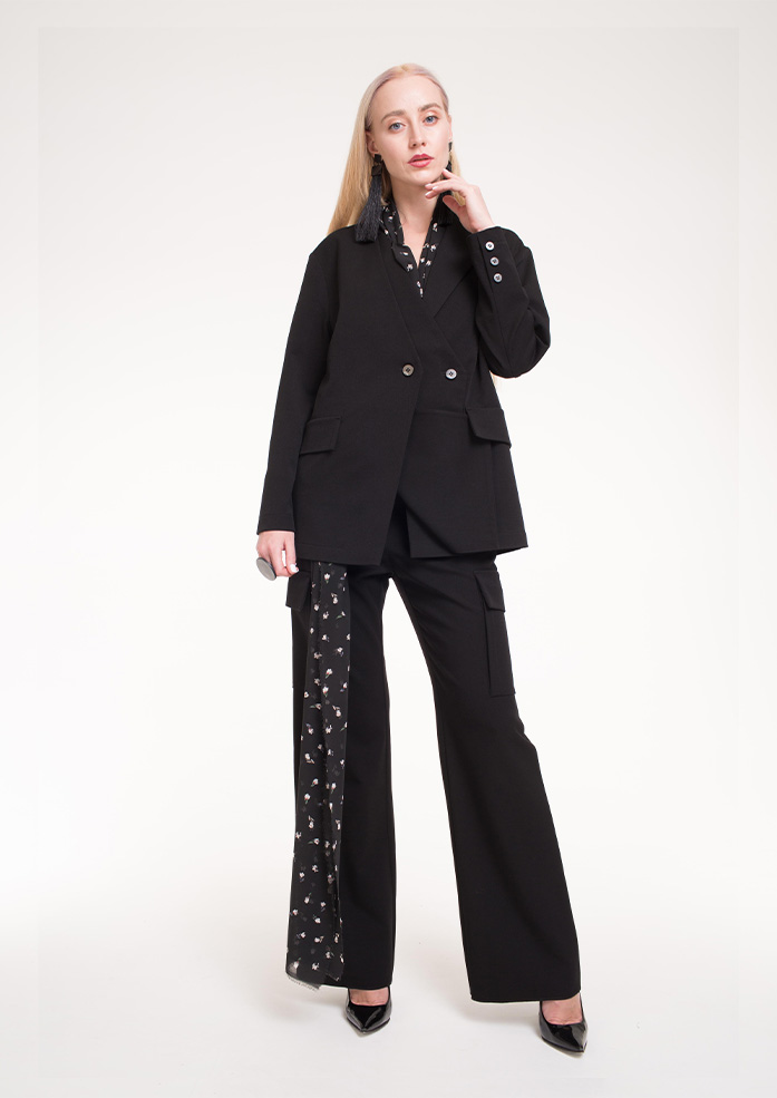 Жакет Северная Венеция черный