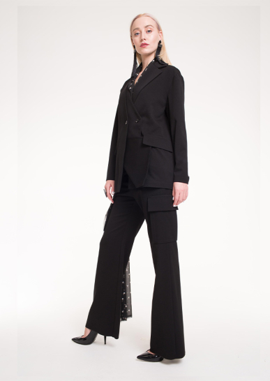 Жакет Северная Венеция черный