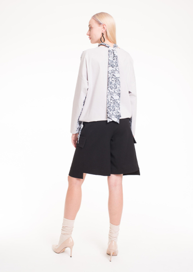 Шорты Северная Венеция черный