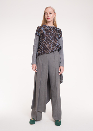 Брюки женские Северная Венеция серый