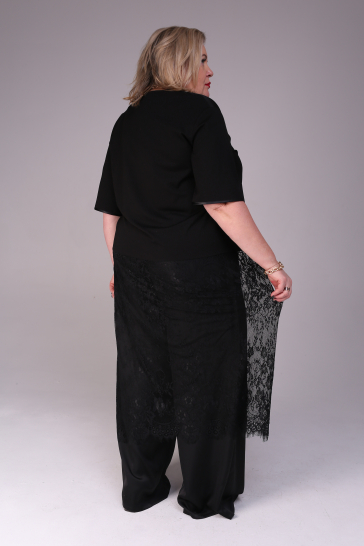 Платье женское платье (туника) чёрное