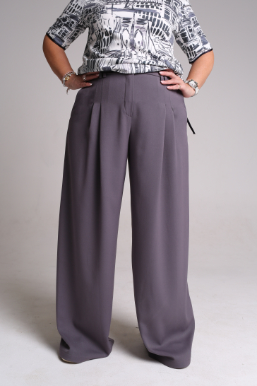 Брюки женские Роскошные серый