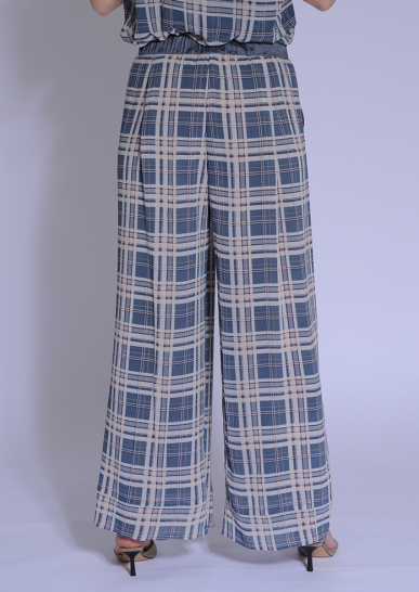 Брюки-юбка Музыка ветра бирюзовый