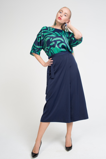 Платье Марлен изумруд