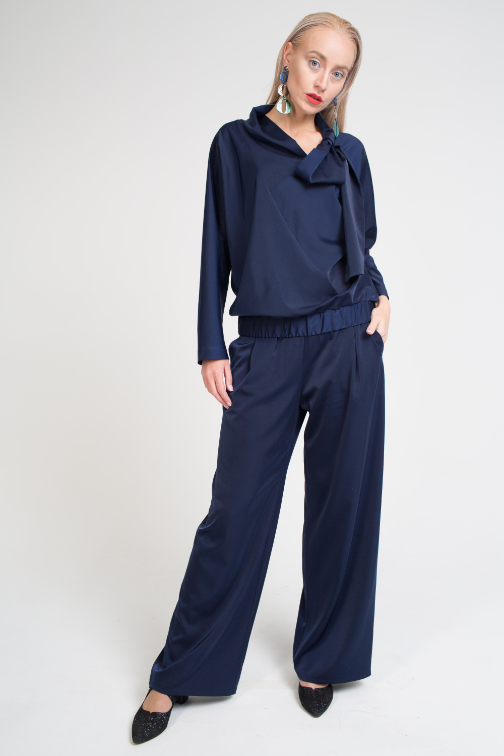 Блуза Марлен сапфир