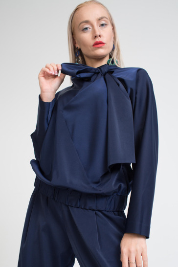 Блуза Марлен сапфир