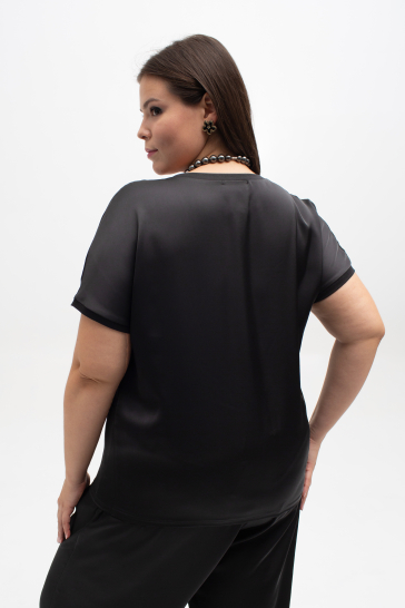 Блуза женская Азалия чёрный