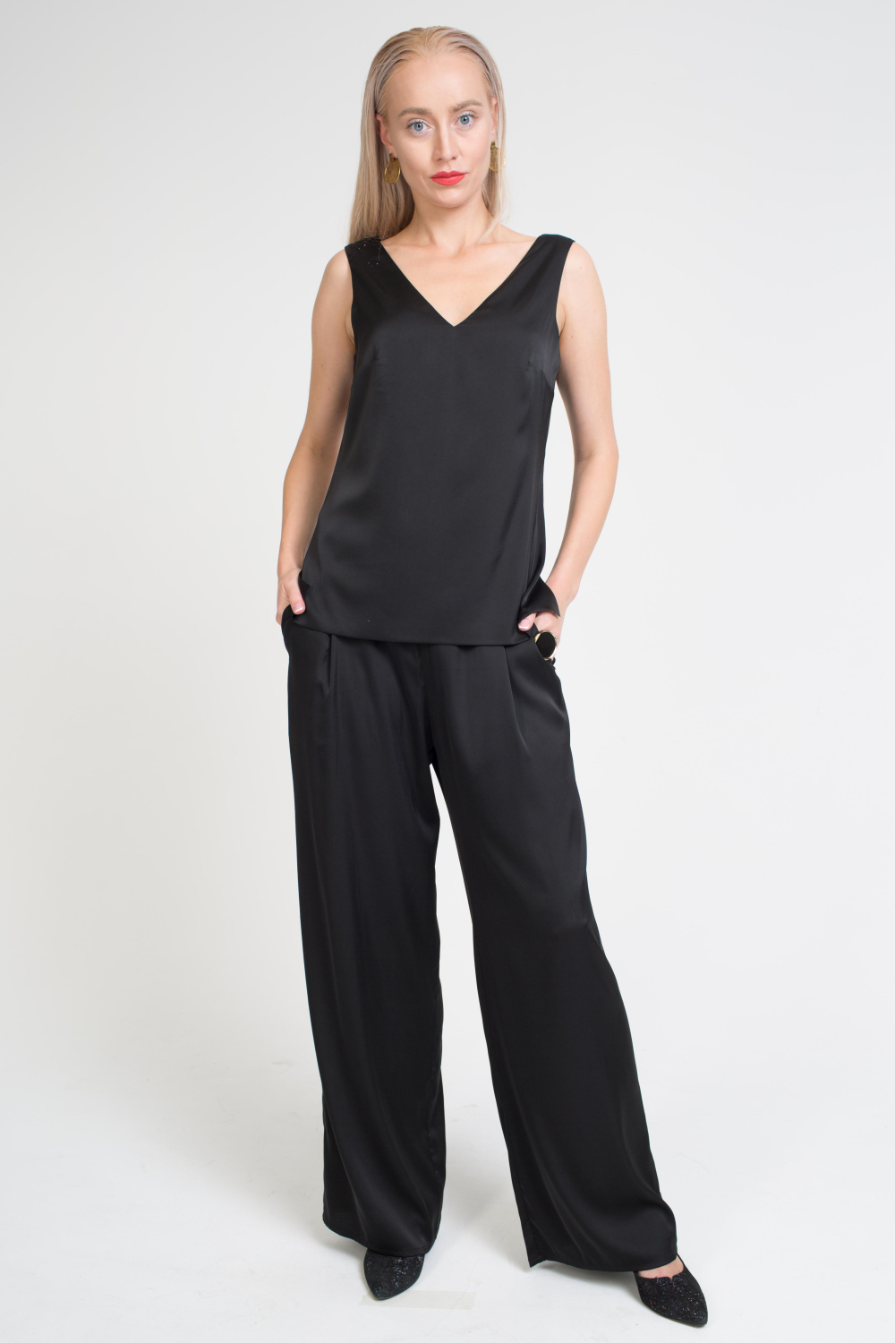 Брюки женские Марлен чёрный