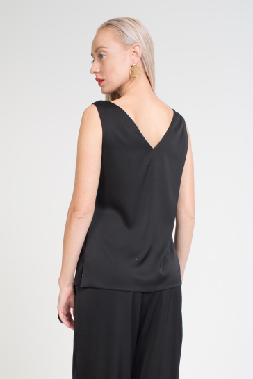 Блуза женская Двусторонняя чёрный