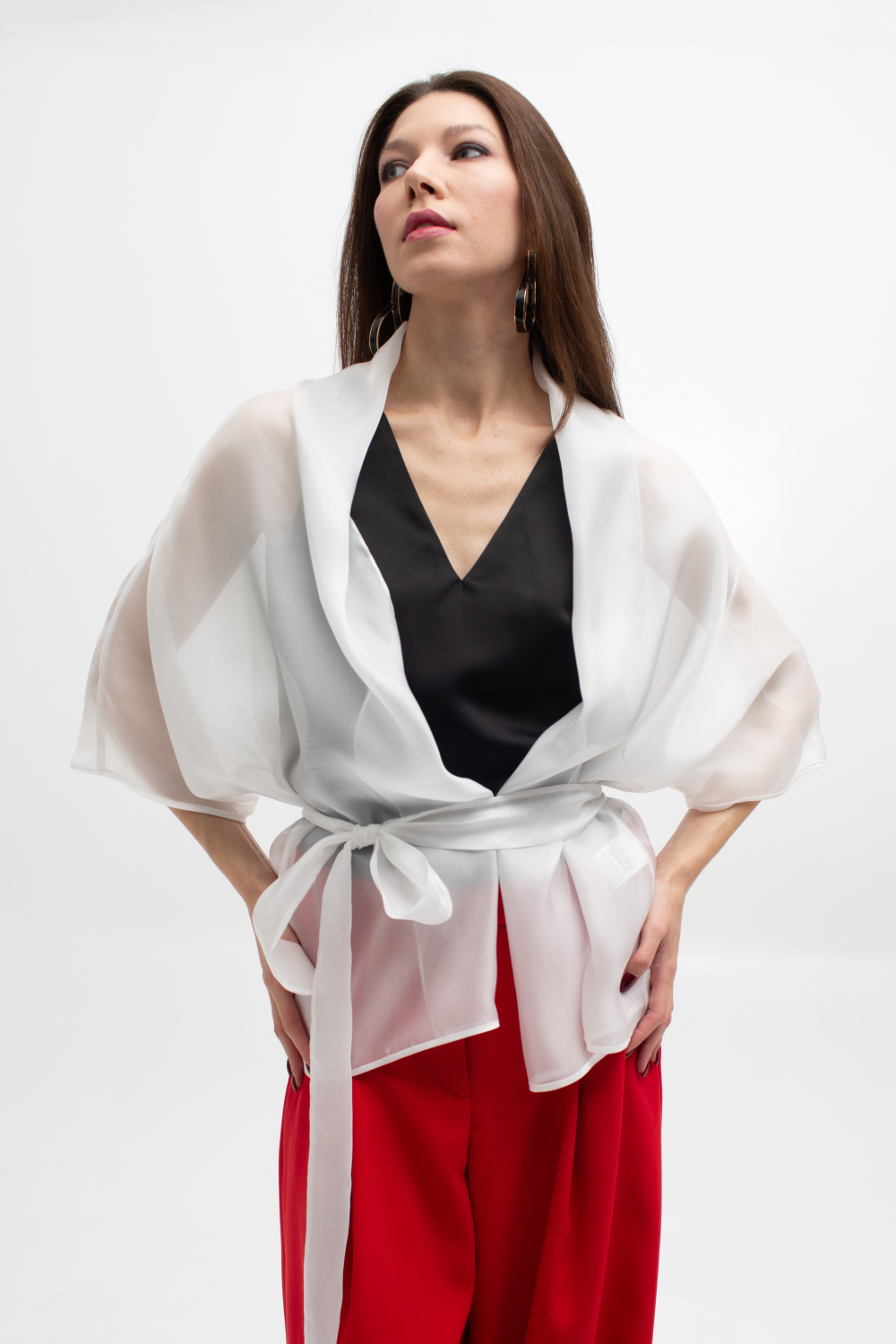 Блузон женский Зефир белый