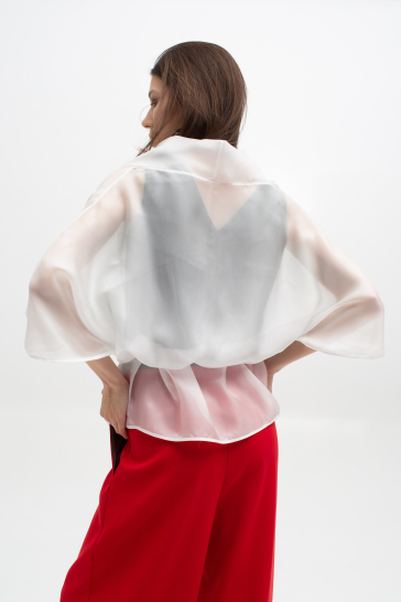 Блузон женский Зефир белый