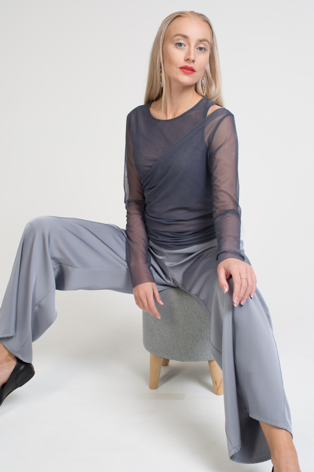 Джемпер женский Квест серый