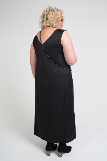 Платье женское  Шёлковое на подкладе чёрный