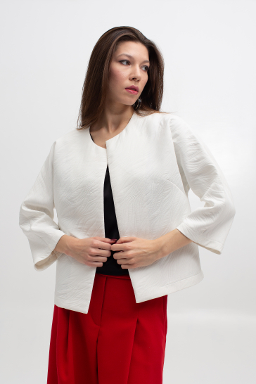 Жакет женский Зефир белый