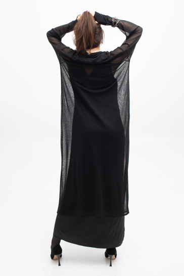 Платье женское Чёрный туман 2 сетка