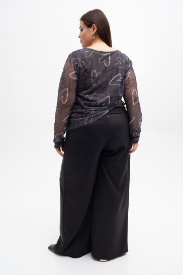 Джемпер женский Лав серый