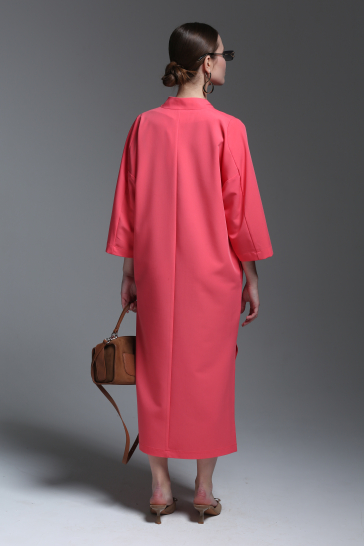 Платье женское из вискозы Весна коралл