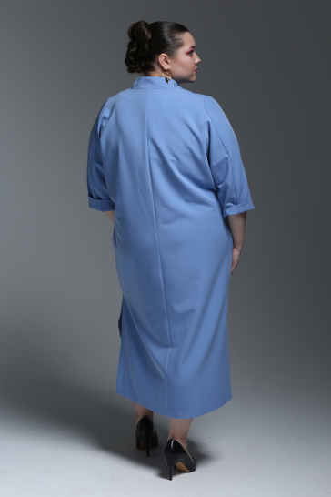 Платье женское из вискозы Весна синий