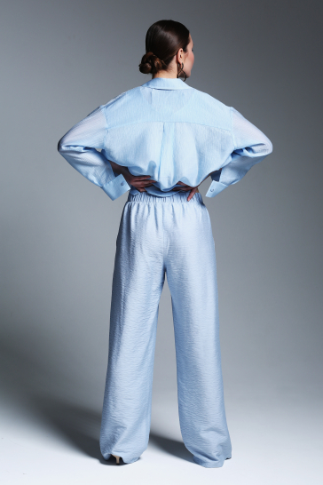 Брюки женские Аккорд голубой