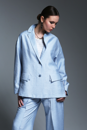 Жакет женский Аккорд голубой